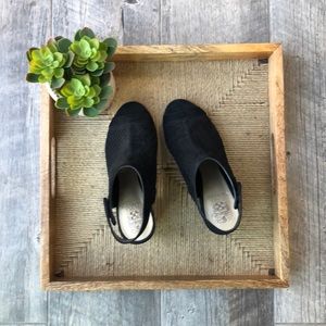 Vince Camuto open toe shoe